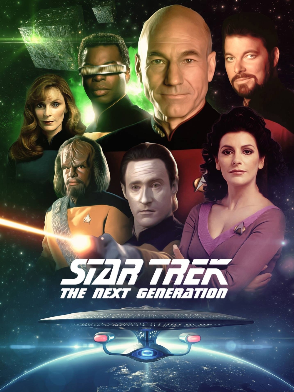 Star Trek The Next Generation Magnet Movie Poster Home Office Kitchen Decor
